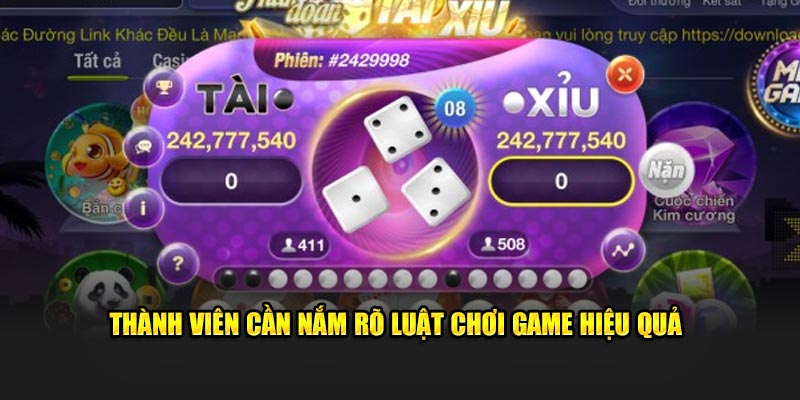 Thành viên cần nắm rõ một vài yêu cầu cơ bản của tựa game